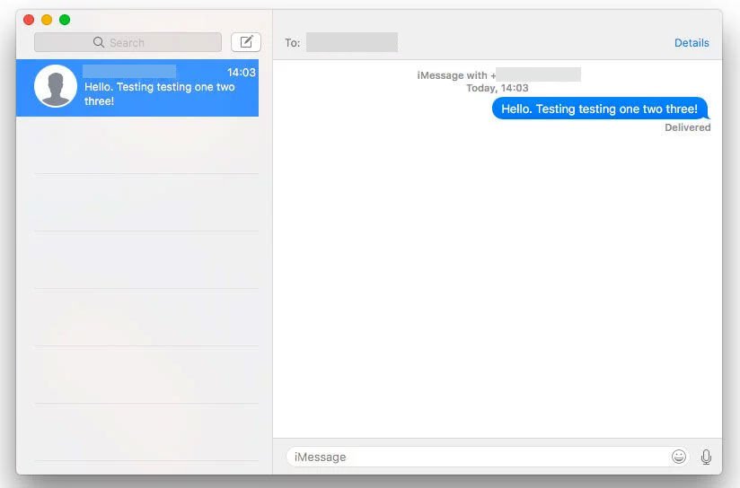 texting software for mac